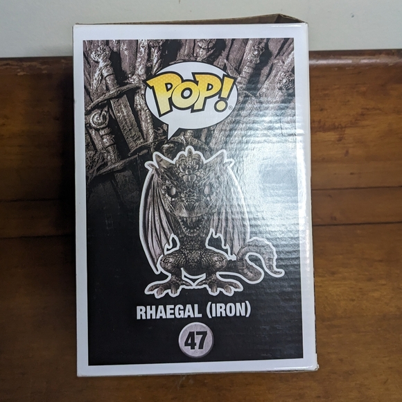 Funko Pop! Vinyl Super 6": Game of Thrones Rhaegal New/Damaged Box - Picture 2 of 9